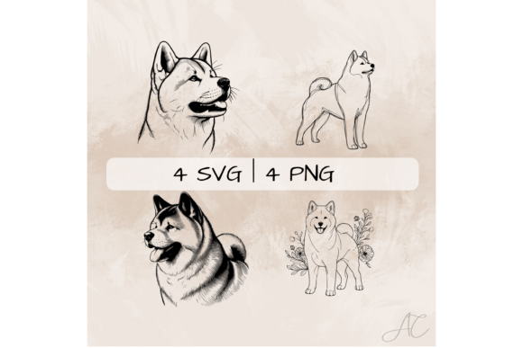 Akita SVG Bundle: A Designer’s Take