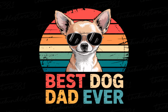 Best Dog Dad Ever, Father s Day SVG PNG