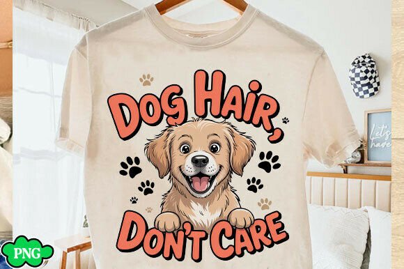 Dog Hair Don t Care Png, Funny SVG