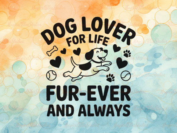 Dog Lover Fur-ever SVG PNG Art