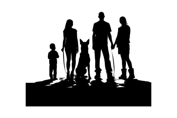 Human and Dog Minimalist Silhouette: A Designer Review
