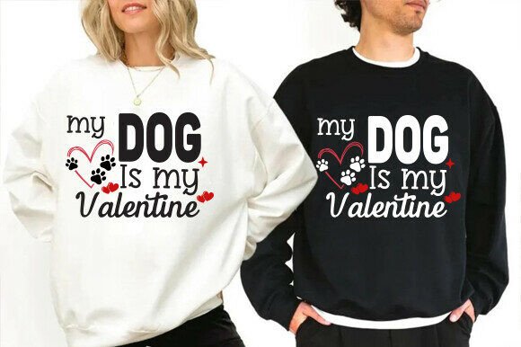 My Dog is My Valentine Svg