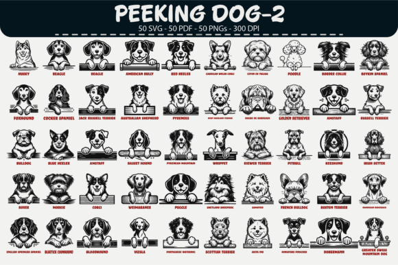 Peeking Dog Vector Clipart – 50 Designs Review