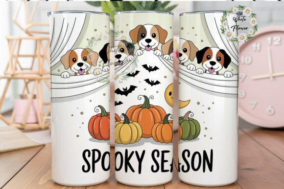 Spooky Dog Season 20oz Tumbler
